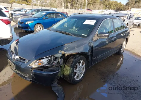 2003 Honda Accord 3.0 Ex из США, поврежденный, VIN 1HGCM66573A093607